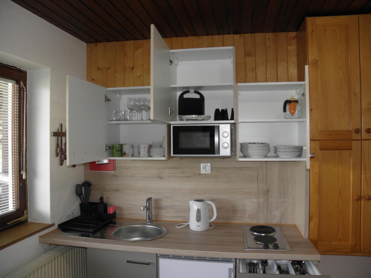 Apartament Pr' Hribar Zgornje Gorje Zewnętrze zdjęcie